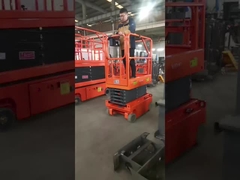 小型 プラットフォーム サイズ シーザー リフト 工場用